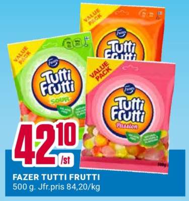 FAZER TUTTI FRUTTI