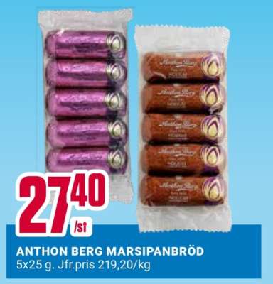 Anthon Berg Marsipanbröd