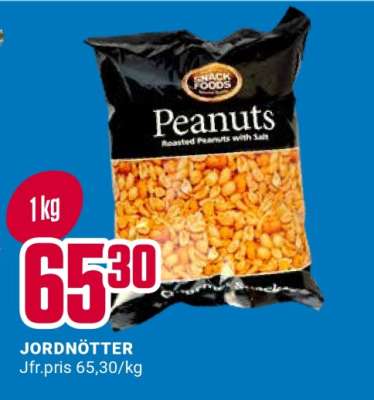 Jordnötter