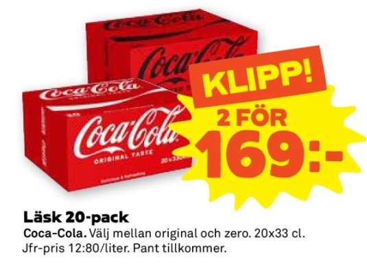 LÄSK 20-PACK
