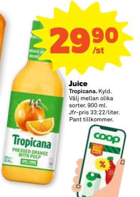 JUICE TROPICANA
