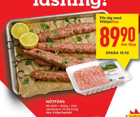 Nötfärs