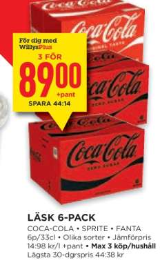 LÄSK 6-PACK
