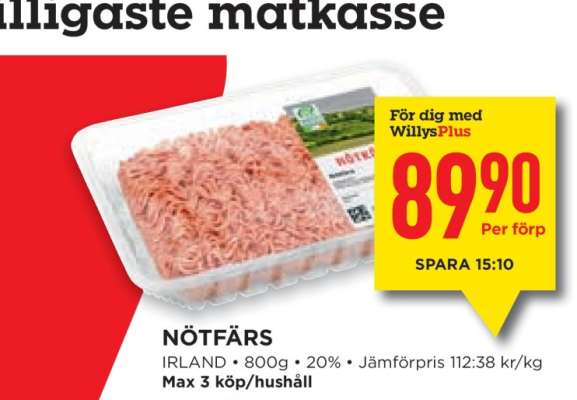 Nötfärs