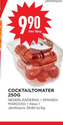 Cocktailtomater 250g