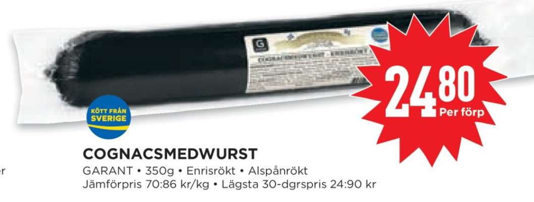 Cognacsmedwurst