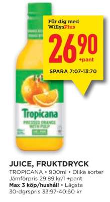 Juice, Fruktdryck