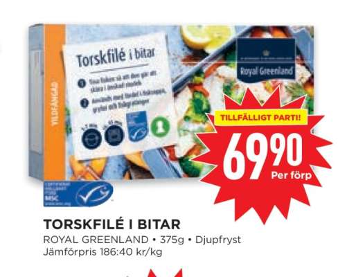 TORSKFILÉ I BITAR
