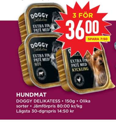 HUNDMAT DOGGY DELIKATESS