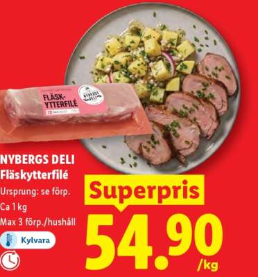 Nybergs Deli fläskytterfilé