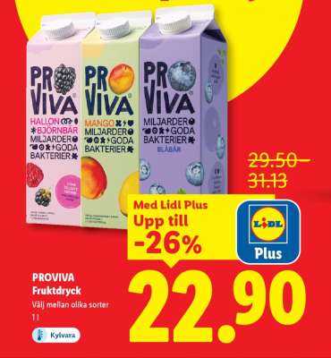 Proviva Fruktdryck