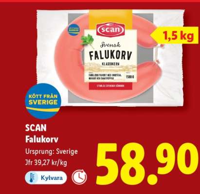 Scan falukorv