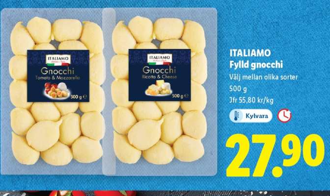 Italiamo Fylld gnocchi