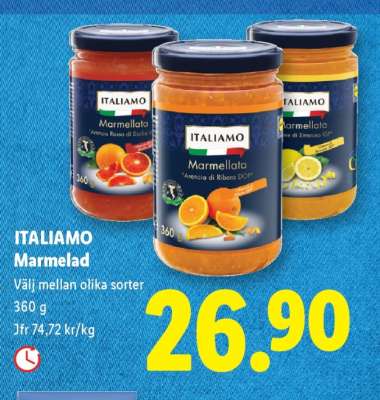 ITALIAMO Marmelad