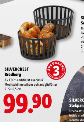 SILVERCREST Brödkorg