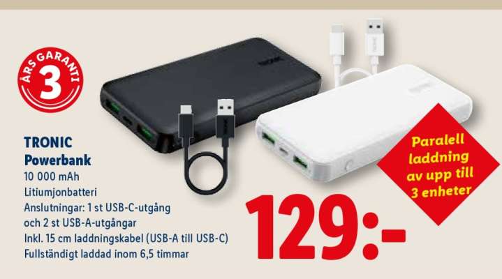 TRONIC Powerbank
