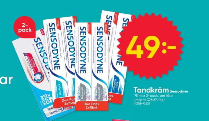 TANDKRÄM Sensodyne