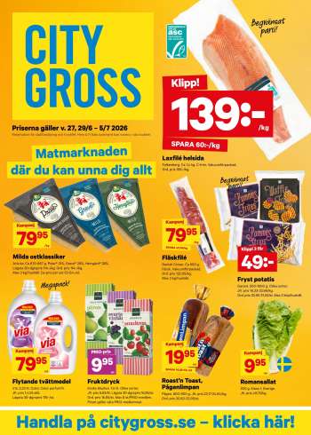 thumbnail - City Gross reklamblad