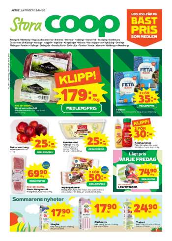 Stora Coop reklamblad - 29/6 2026 - 5/7 2026.