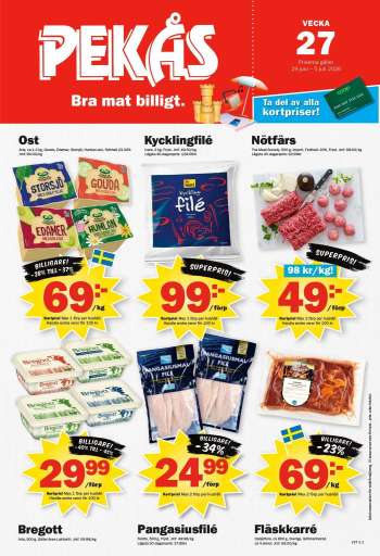 thumbnail - Pekås reklamblad