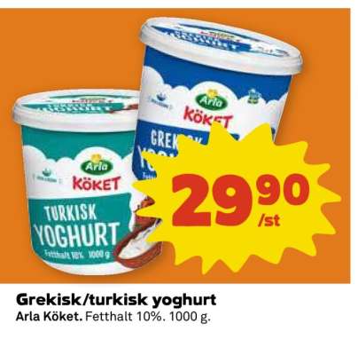 GREKISK/TURKISK YOGHURT