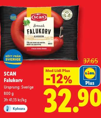 Scan falukorv
