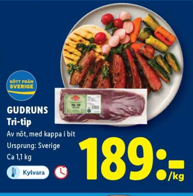 GUDRUNS Tri-tip
