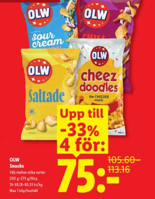 OLW snacks