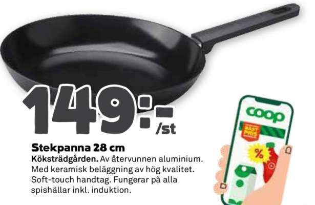 STEKPANNA 28 CM