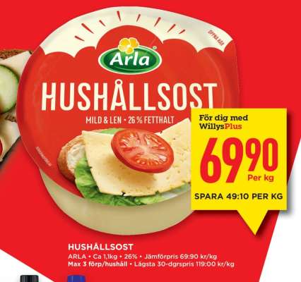 Hushållsost