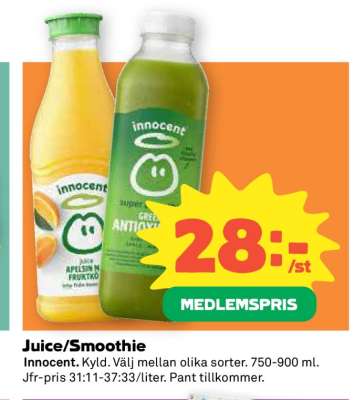 Juice, Smoothie