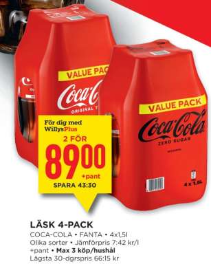 LÄSK 4-PACK