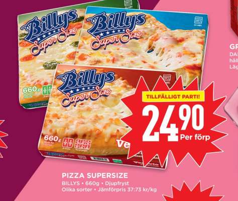 Pizza supersize