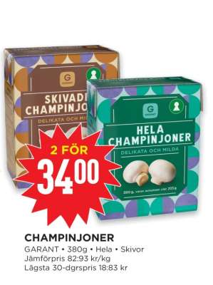 Champinjoner
