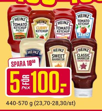 Heinz Sauces