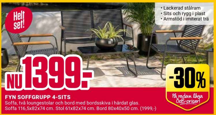 FYN SOFFGRUPP 4-SITS