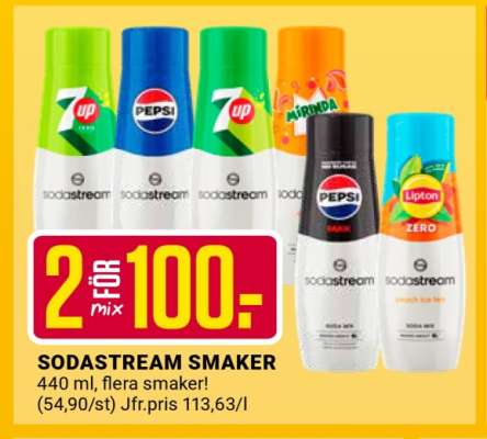 SodaStream smaker