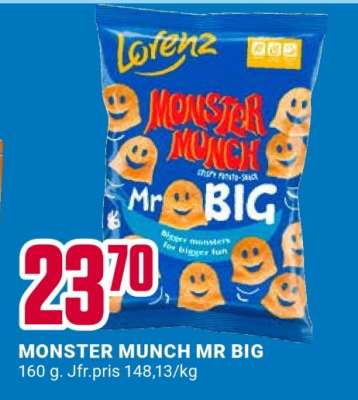 MONSTER MUNCH MR BIG