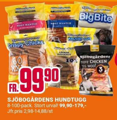 SJÖBOGÅRDENS HUNDTUGG