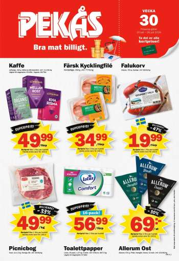 thumbnail - Pekås reklamblad