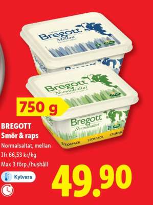 Bregott Smör & raps
