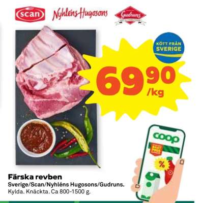 Färska revben