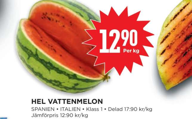 HEL VATTENMELON