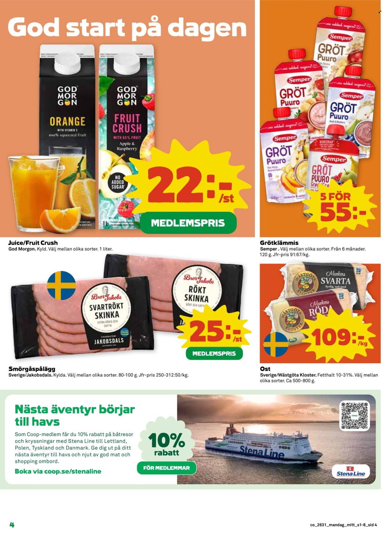 Coop reklamblad - 27/7 2026 - 2/8 2026. Sida 4