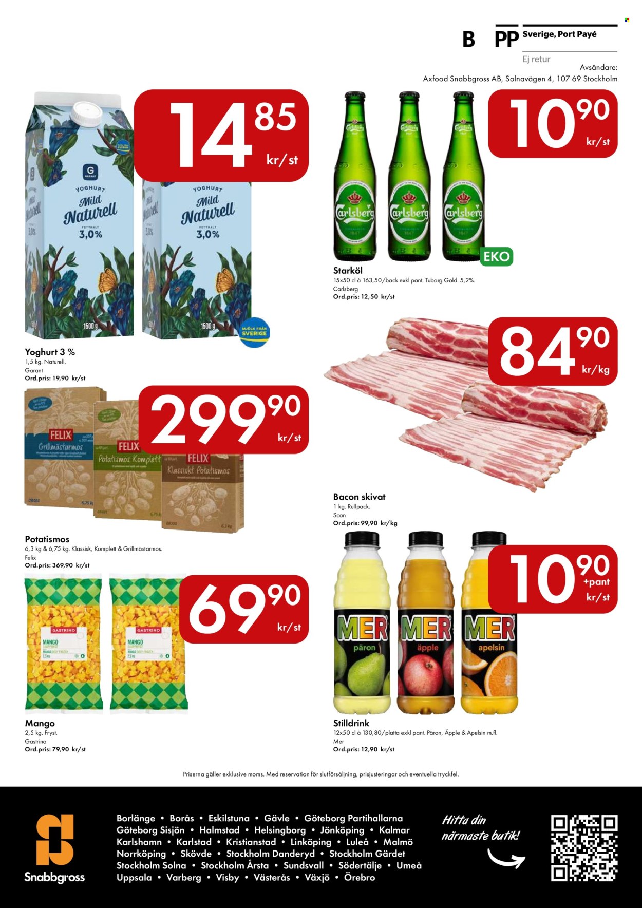 Snabbgross reklamblad - 27/7 2026 - 9/8 2026. Sida 16