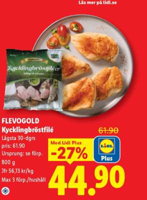 Flevogold Kycklingbröstfilé