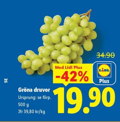 Gröna druvor