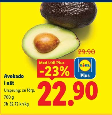 Avokado i nät