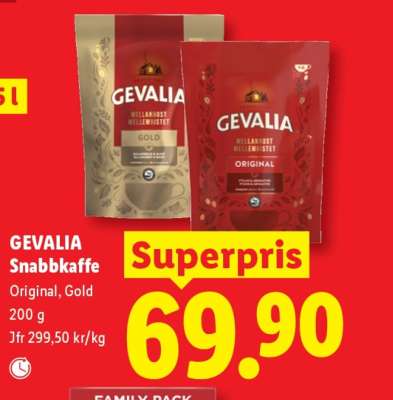 GEVALIA SNABBKAFFE