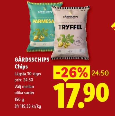 GÅRDSSCHIPS Chips